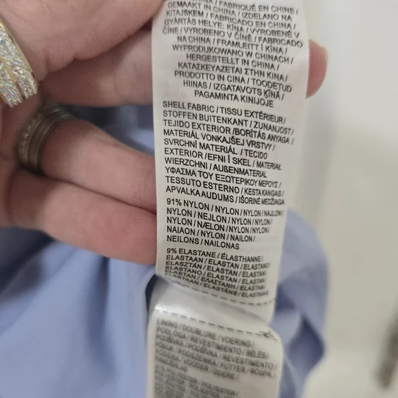 Slazenger Blue Obe Shoulder Mini Tennis Dress Size 4 - Picture 11 of 11